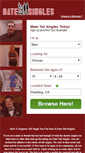 Mobile Screenshot of datetallsingles.com